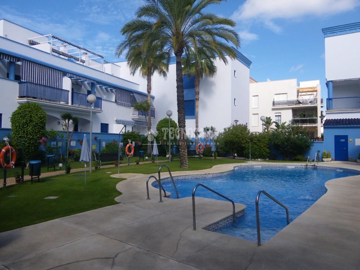 Exterior view of Flat for sale in Chipiona  with Air Conditioner, Terrace and Storage room
