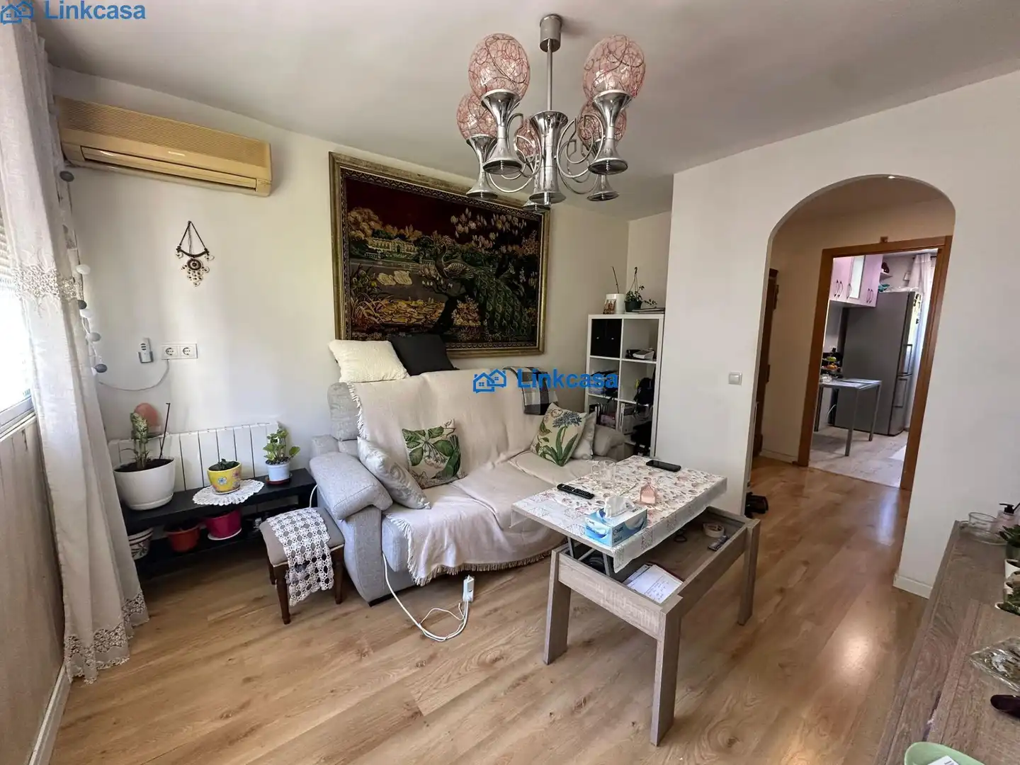 Living room of Flat for sale in Madrid  with Air Conditioner and Heating