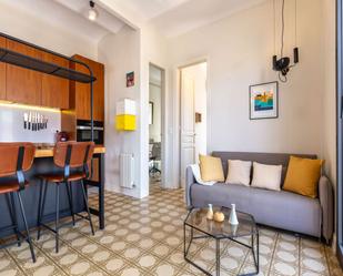 Sala d'estar de Apartament per a compartir en  Barcelona Capital amb Terrassa