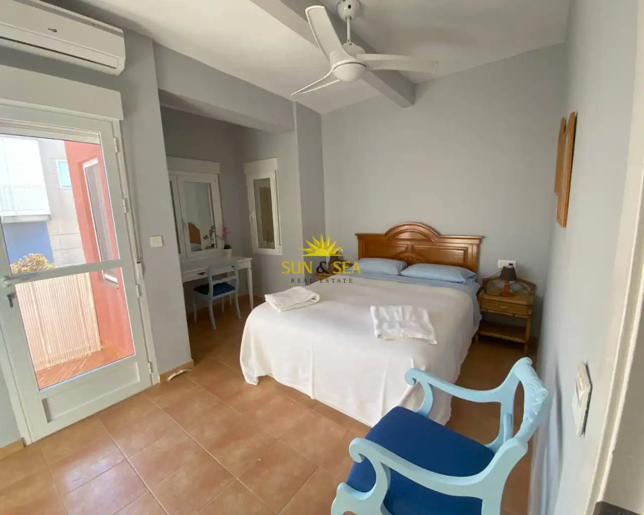 Bedroom of Apartments for rent in Cartagena  with Air Conditioner, Heating and Terrace