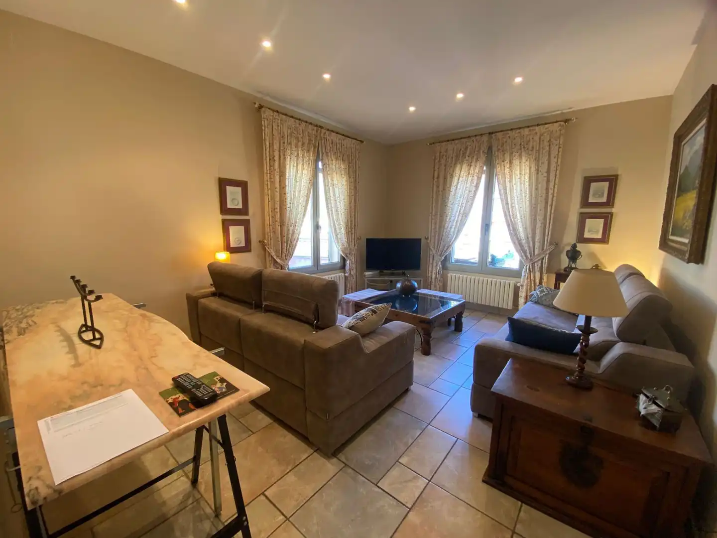 Living room of Houses for sale in Teià  with Heating, Terrace and Storage room