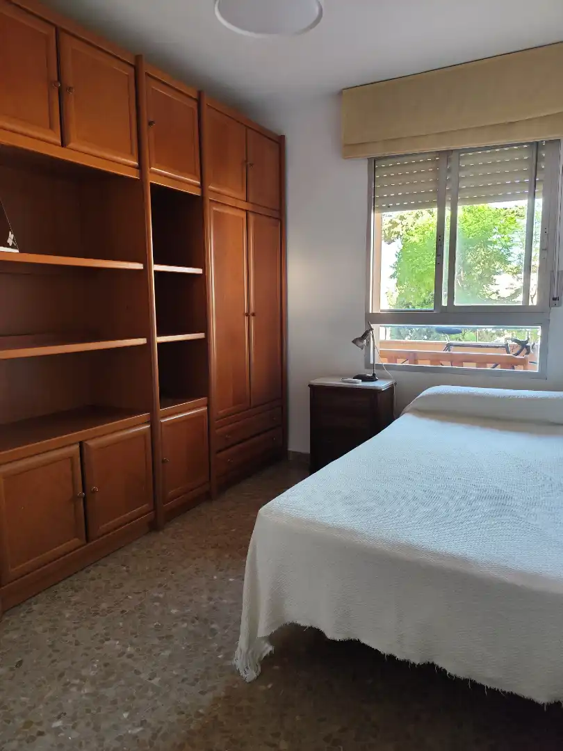 Bedroom of Flat for rent in Málaga  with Air Conditioner, Heating and Terrace