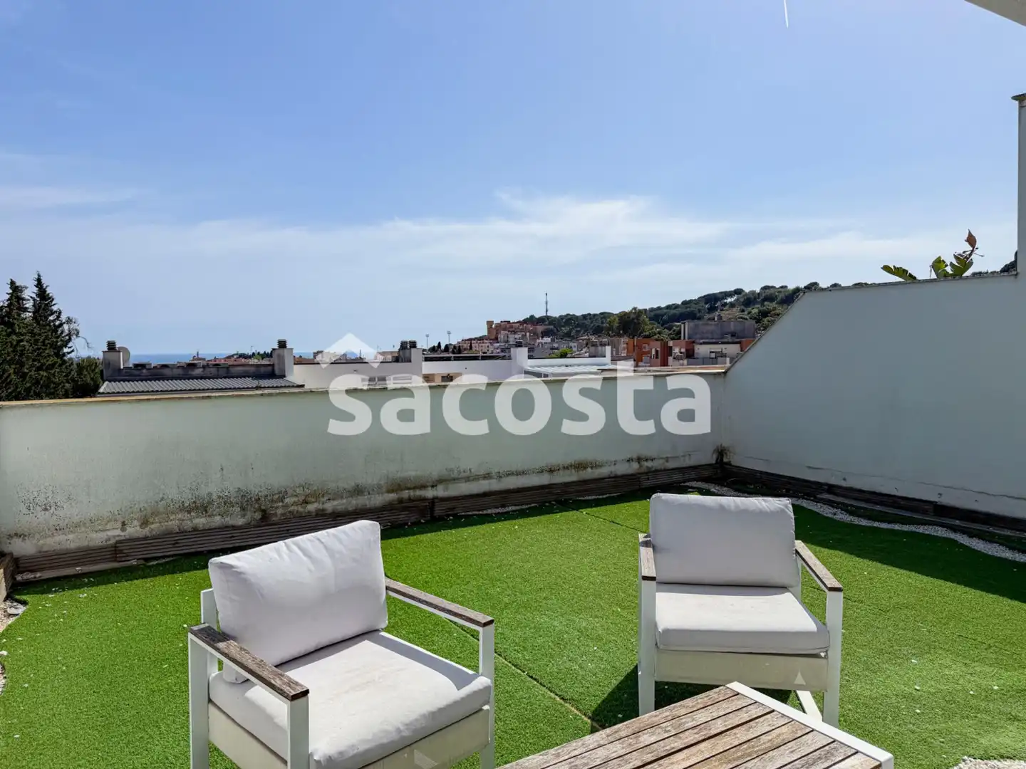 Terrassa de Casa adosada en venda en Canet de Mar amb Calefacció, Jardí privat i Terrassa