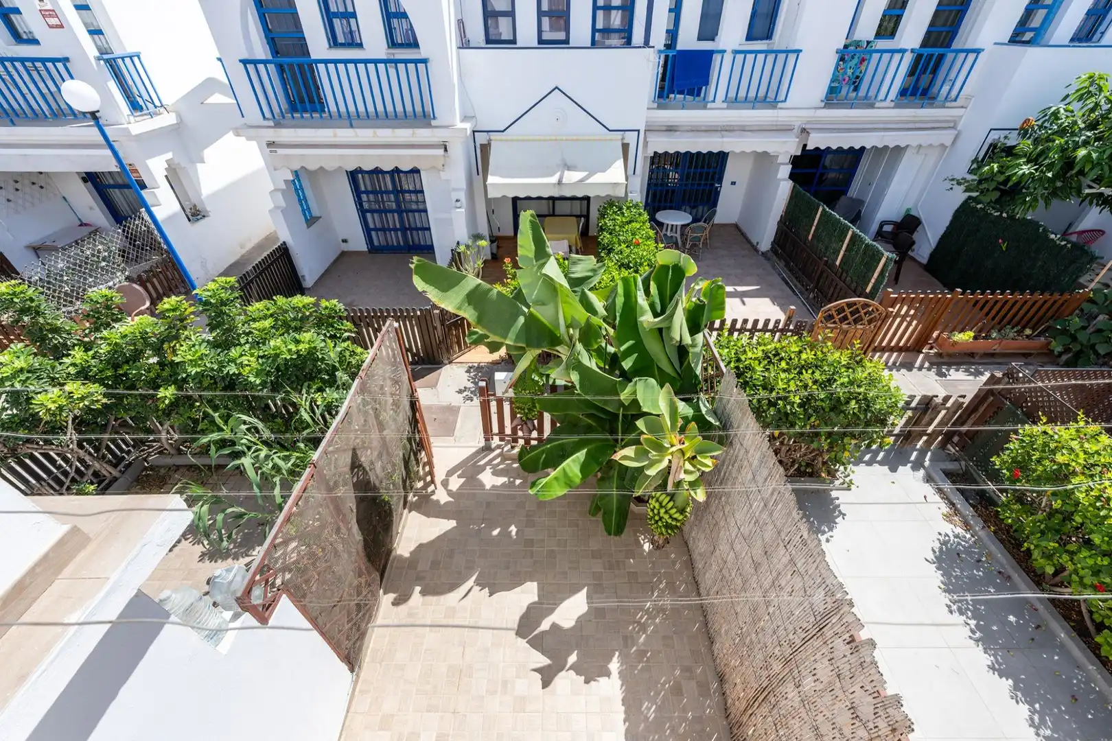 Terraza de Casa adosada en venta en San Bartolomé de Tirajana con Aire acondicionado, Jardín privado y Terraza