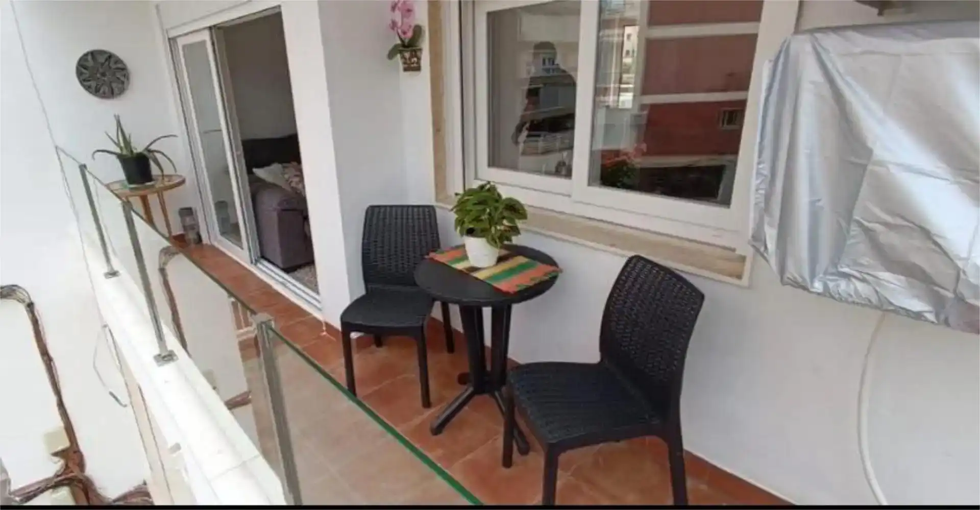 Terrasse von Wohnungen zur Miete in Vélez-Málaga mit Klimaanlage, Schwimmbad und Balkon