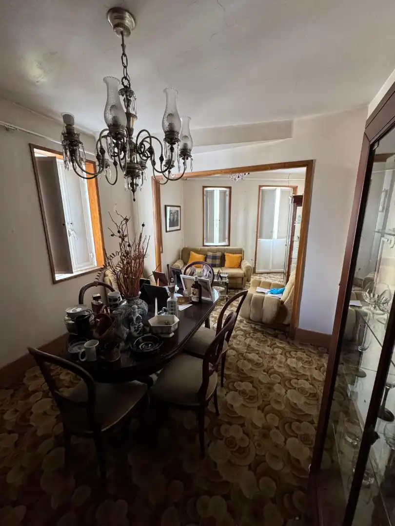 Menjador de Casa o xalet en venda en Pontevedra Capital  amb Jardí privat, Traster i Moblat