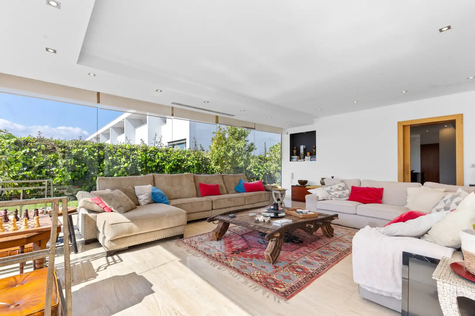 Sala de estar de Casa o chalet en venta en Esplugues de Llobregat con Aire acondicionado, Calefacción y Trastero