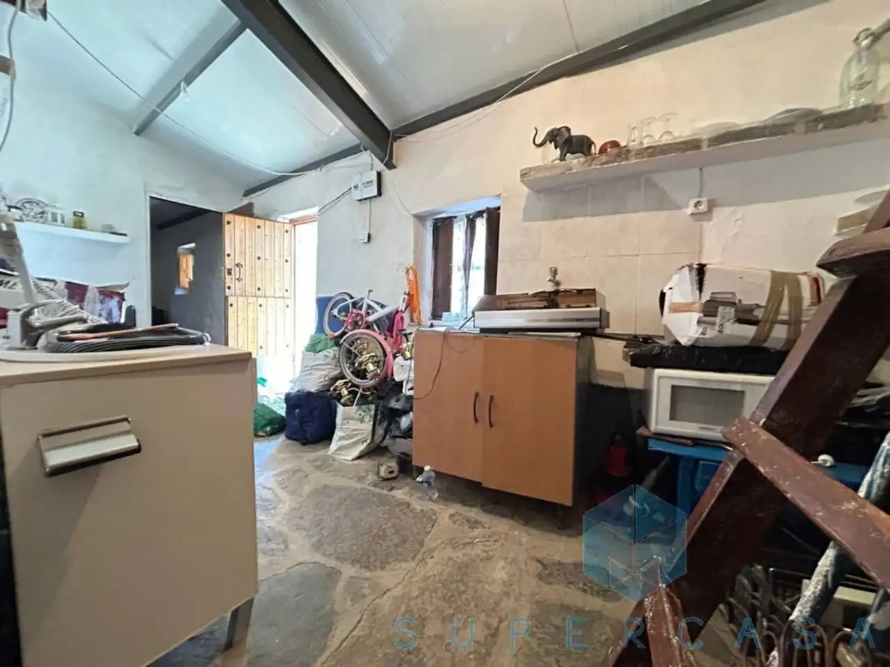 Kitchen of Houses for sale in Navas de Estena  with Heating and Private garden