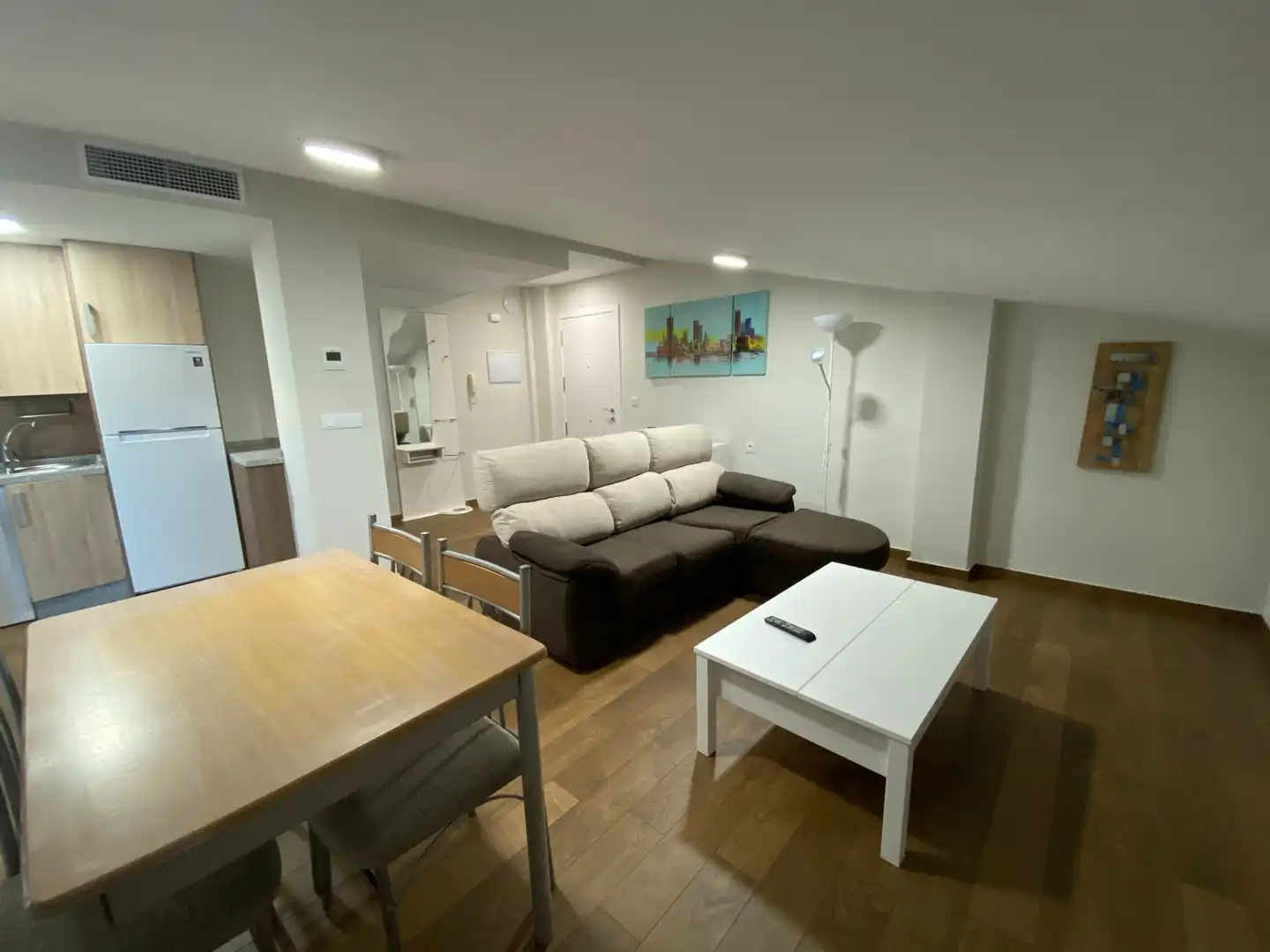 Sala de estar de Ático de alquiler en Mérida con Aire acondicionado, Calefacción y Terraza