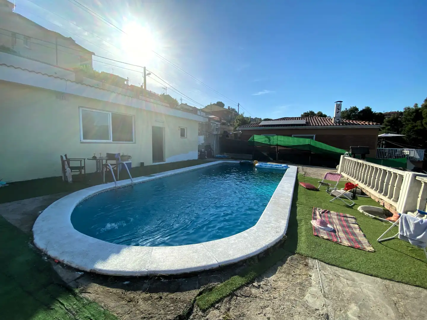 Piscina de Casa o chalet en venta en Rubí con Jardín privado, Piscina y Amueblado