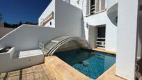 Swimming pool of Single-family semi-detached for sale in Mojácar  with Air Conditioner, Terrace and Swimming Pool