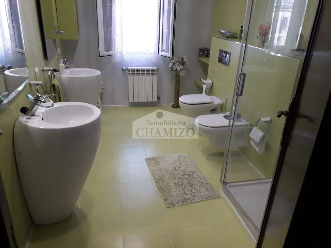 Baño de Casa o chalet en venta en Villar de Rena con Aire acondicionado, Calefacción y Jardín privado