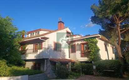 Exterior view of House or chalet for sale in Las Rozas de Madrid  with Swimming Pool