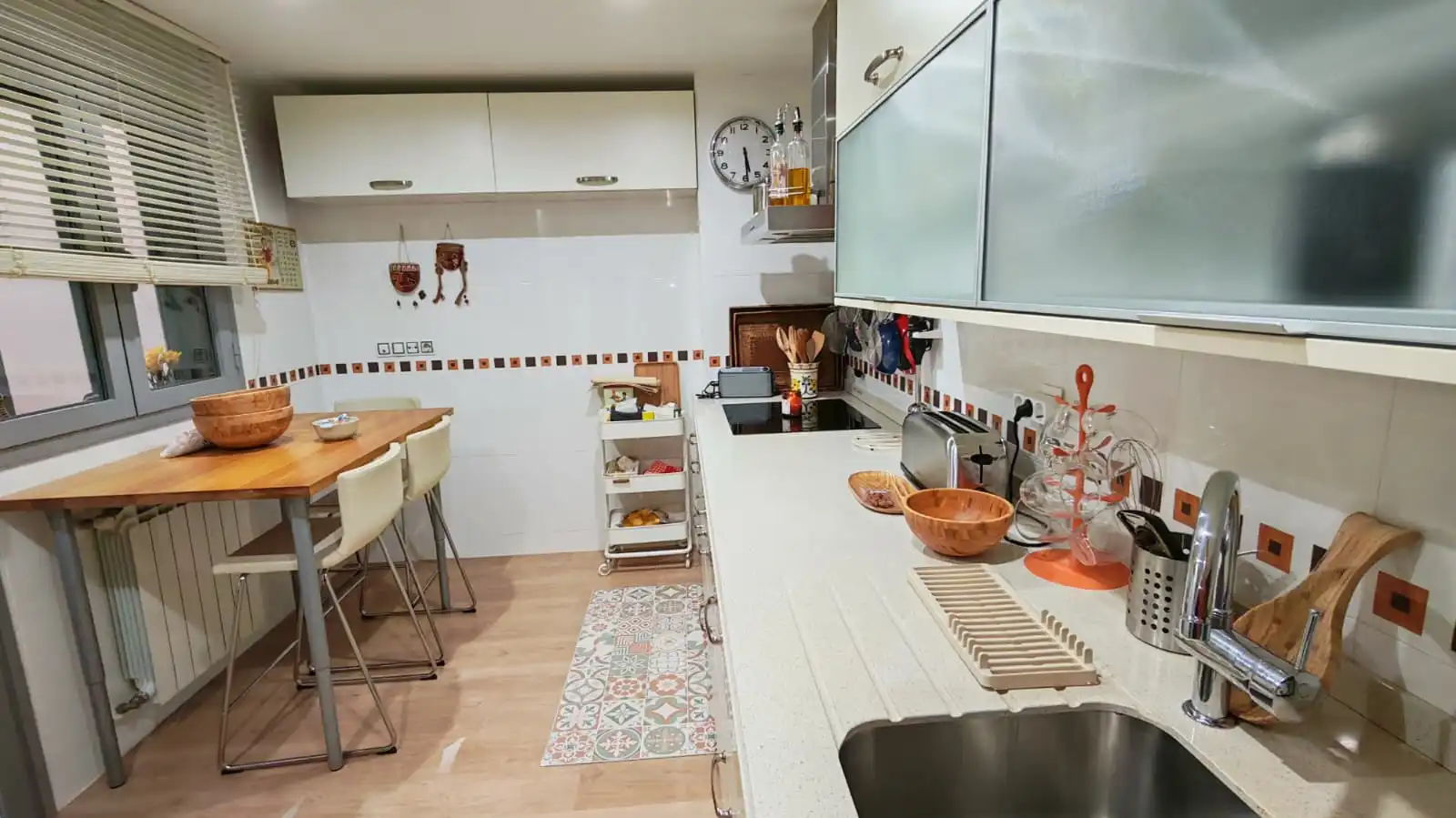 Kitchen of Flat for sale in Guadalajara  with Air Conditioner, Heating and Terrace