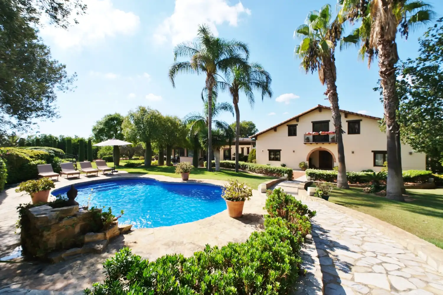 Jardín de Casa o chalet en venta en Puçol con Aire acondicionado, Calefacción y Jardín privado