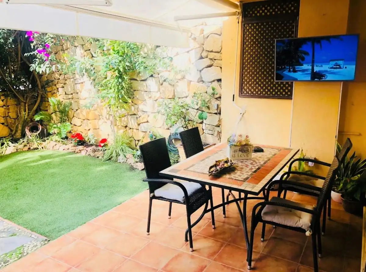 Terraza de Apartamento en venta en Mijas con Aire acondicionado, Terraza y Trastero
