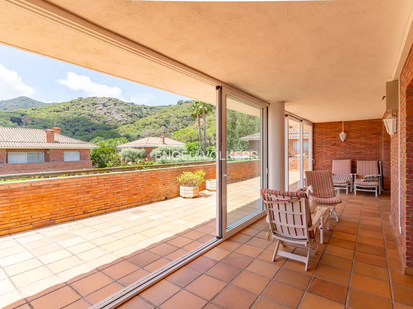 Terrassa de Casa o xalet de lloguer en Argentona amb Aire condicionat, Calefacció i Jardí privat
