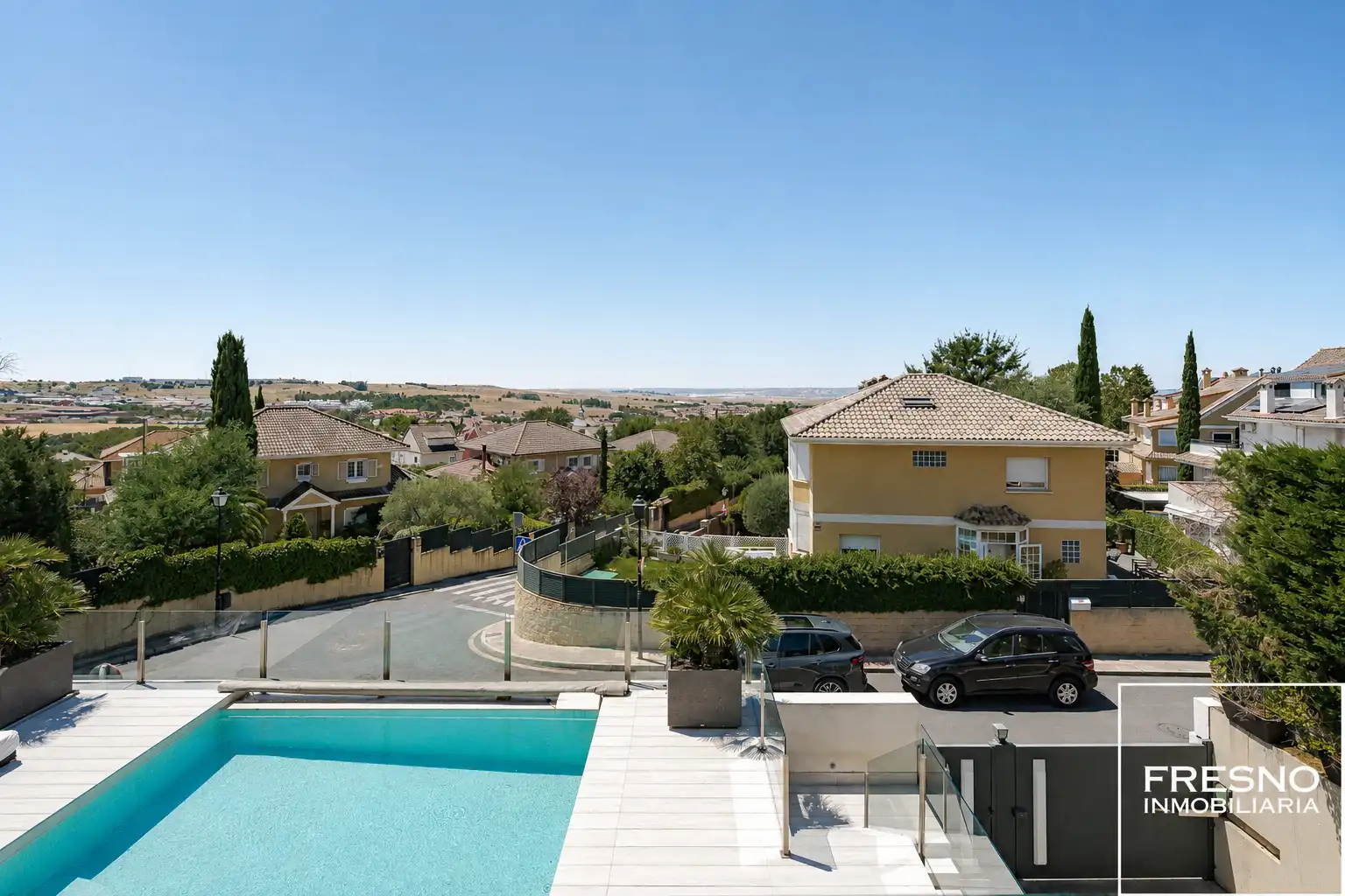 Piscina de Casa o chalet en venta en Cobeña con Aire acondicionado, Calefacción y Jardín privado