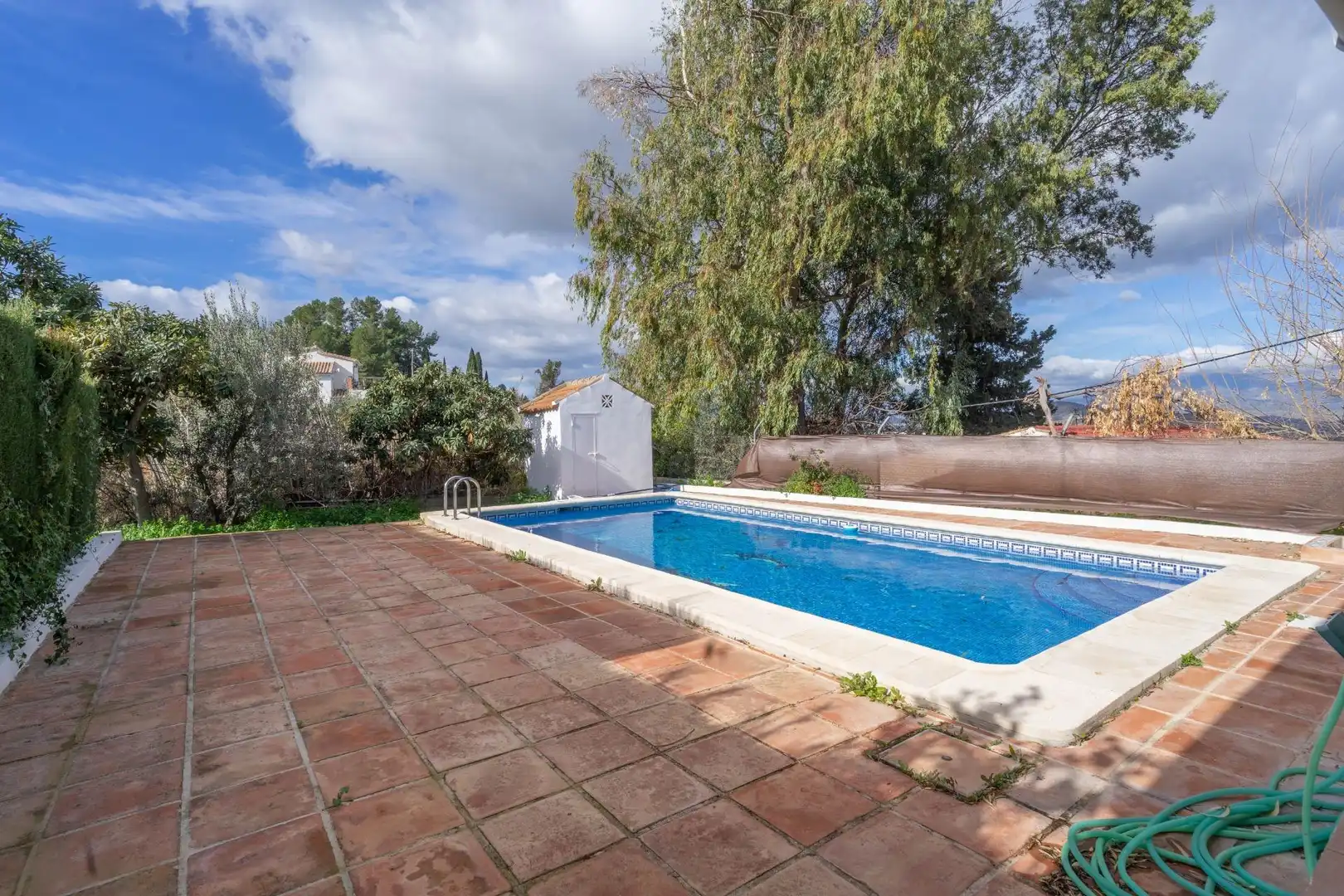 Piscina de Casa o chalet de alquiler en Alhaurín El Grande con Jardín privado, Terraza y Amueblado