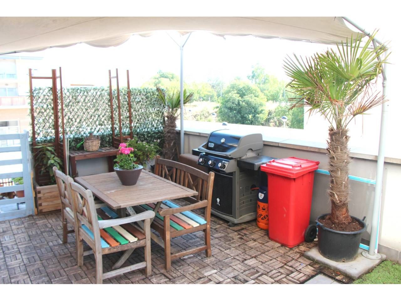 Terrace of Flat for sale in Granollers  with Air Conditioner, Heating and Terrace