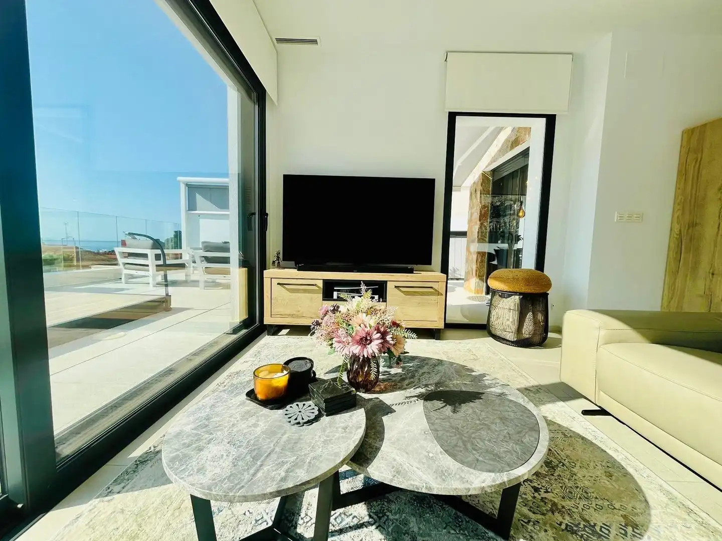 Living room of Houses for sale in Águilas  with Air Conditioner, Heating and Private garden