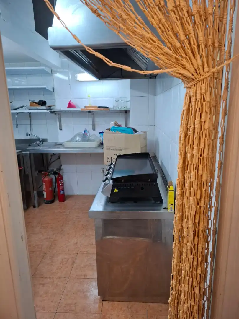 Küche von Geschaftsraum zur Miete in Xàtiva mit Klimaanlage, Heizung und Terrasse