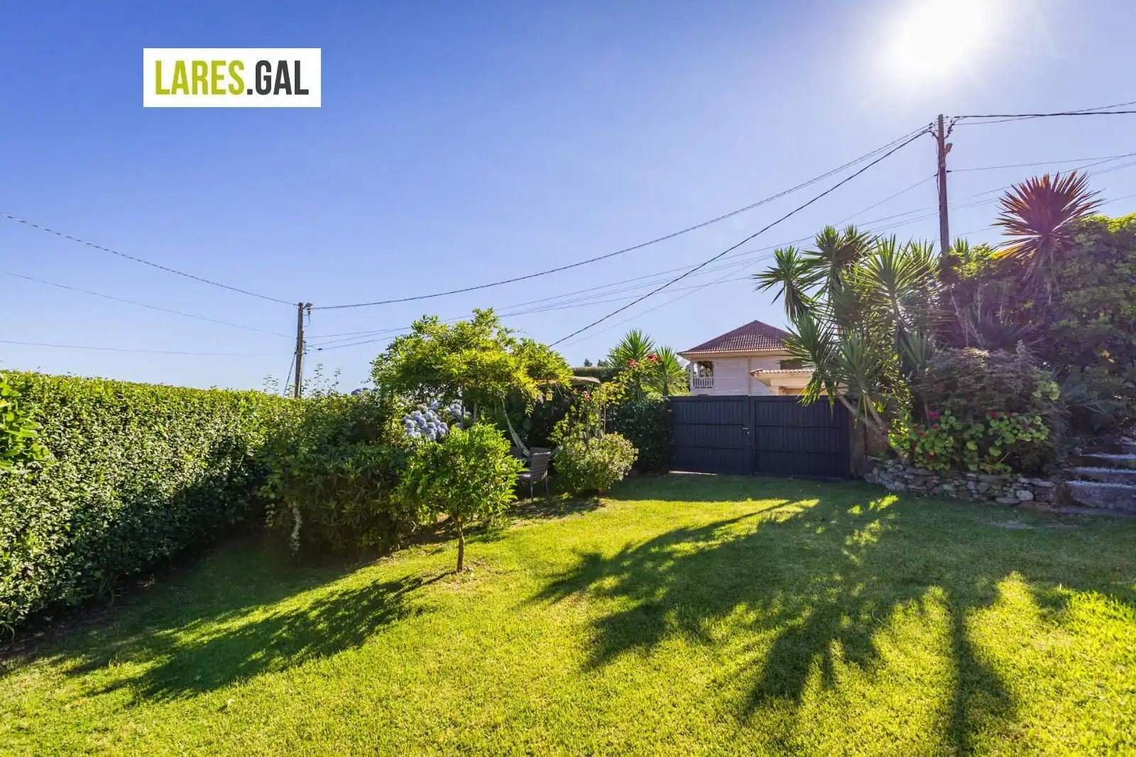 Jardí de Casa o xalet en venda en Moaña amb Calefacció, Piscina i Moblat