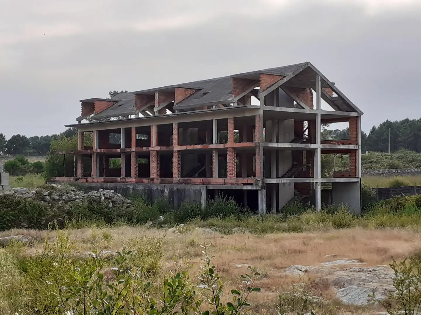 Vista exterior de Edificio en venta en A Capela 