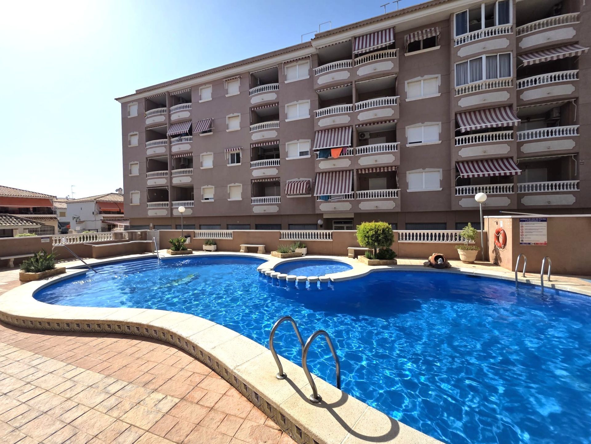Swimming pool of Apartment for sale in Santa Pola  with Air Conditioner, Terrace and Storage room