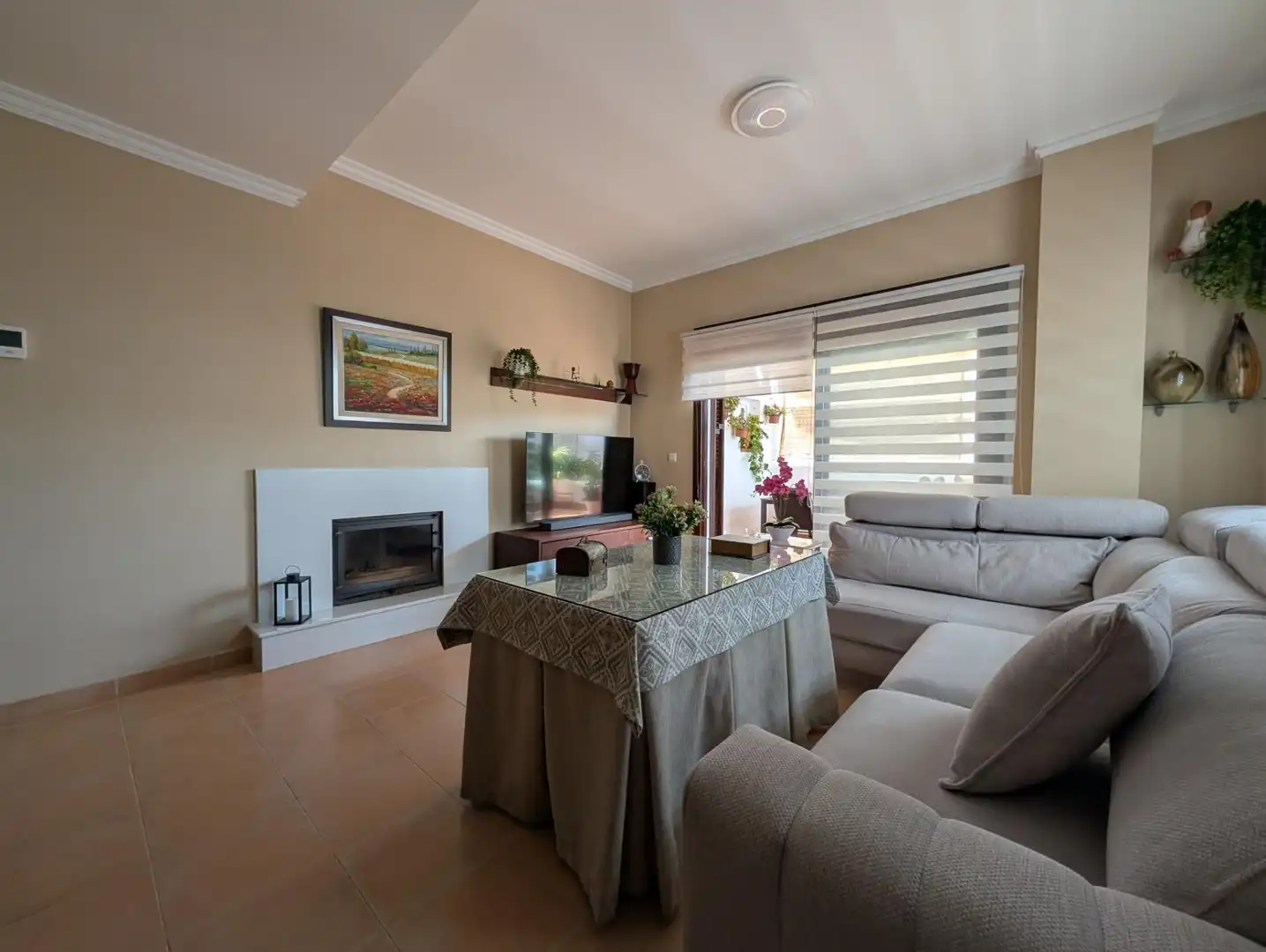 Sala de estar de Casa adosada en venta en Villablanca con Piscina comunitaria