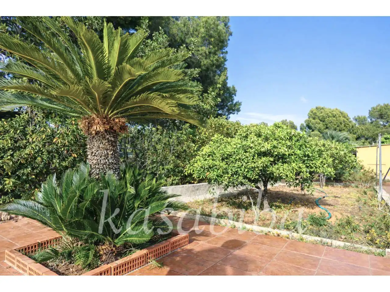Jardín de Casa o chalet en venta en Náquera con Jardín privado, Terraza y Piscina