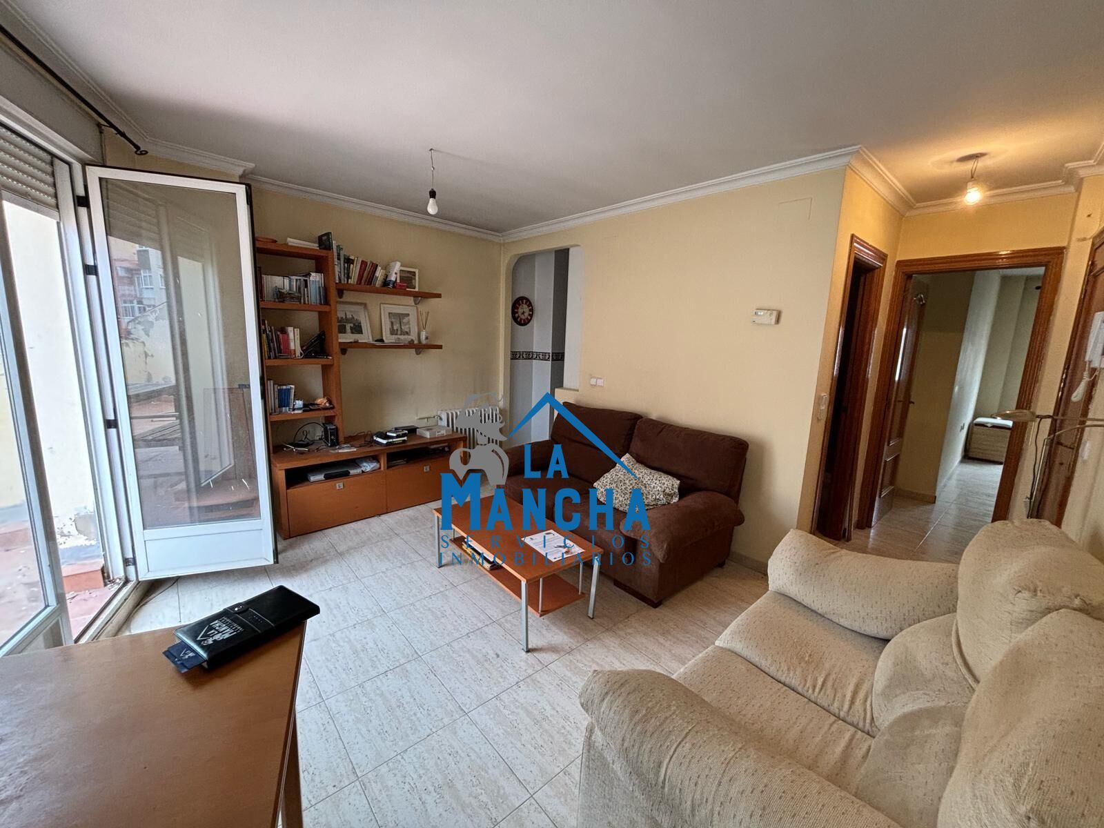 Sala d'estar de Àtic en venda en  Albacete Capital amb Calefacció, Terrassa i Balcó
