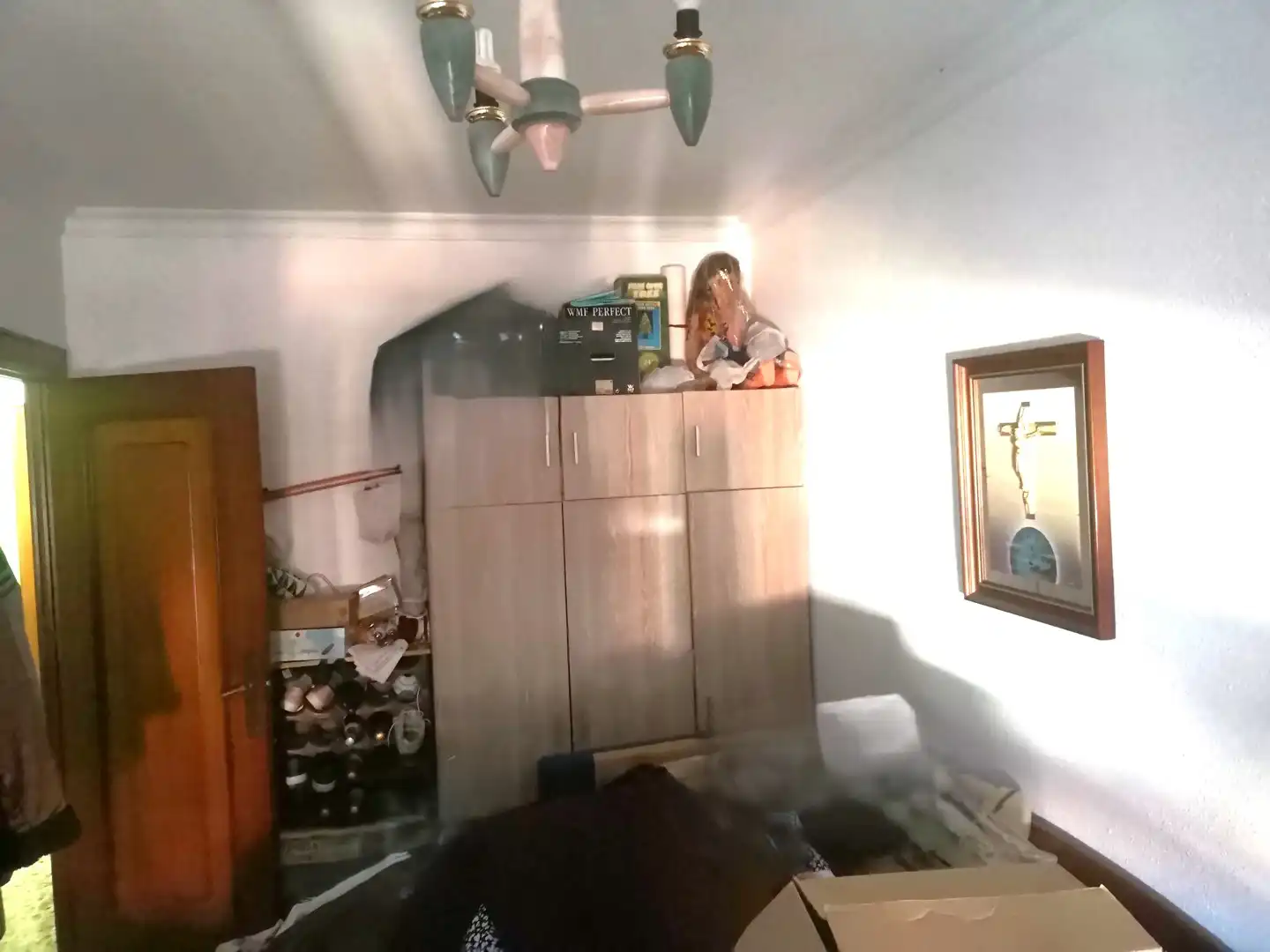Dormitori de Casa adosada en venda en Alzira amb Terrassa, Traster i Moblat