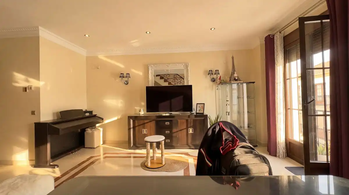Wohnzimmer von Maisonette zum Verkauf in Ronda mit Klimaanlage, Terrasse und Alarm
