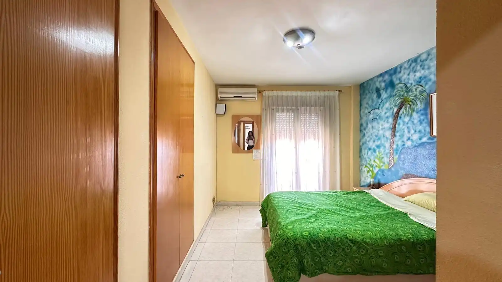 Bedroom of Flat for sale in Massalavés  with Air Conditioner