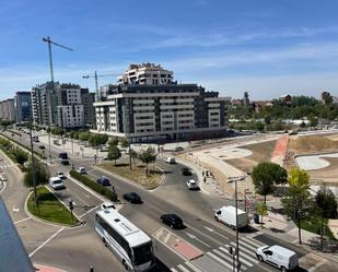 Exterior view of Flat to rent in Valladolid Capital  with Air Conditioner, Heating and Storage room