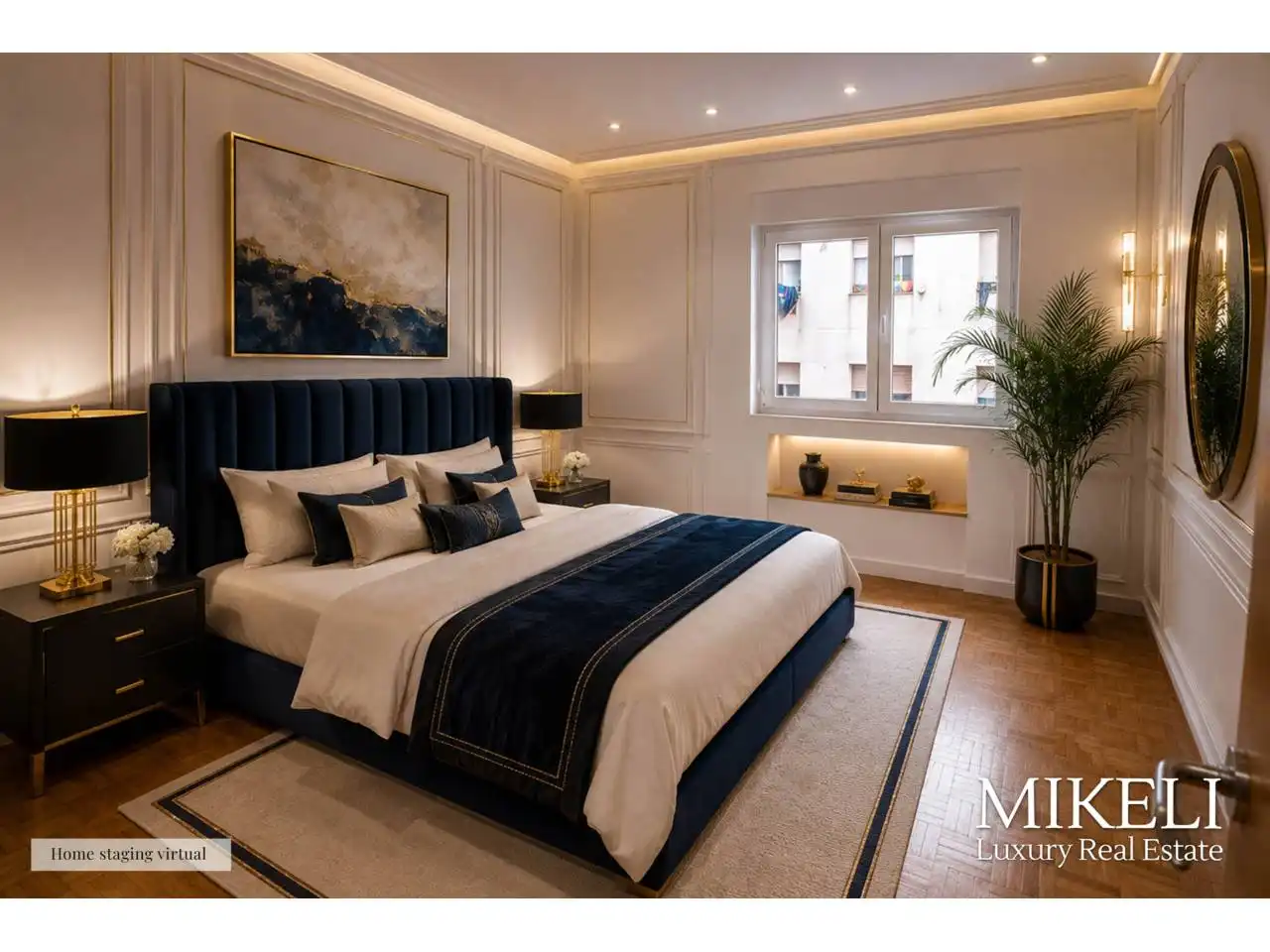 Bedroom of Flat for sale in Santander  with Alarm
