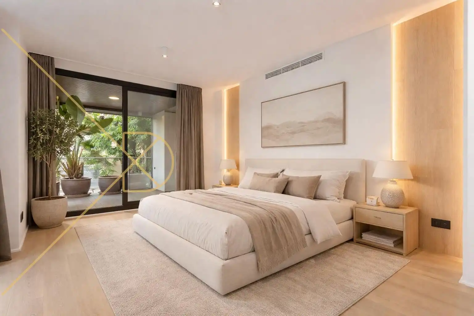 Dormitori de Casa o xalet en venda en Barcelona amb Aire condicionat, Calefacció i Parquet