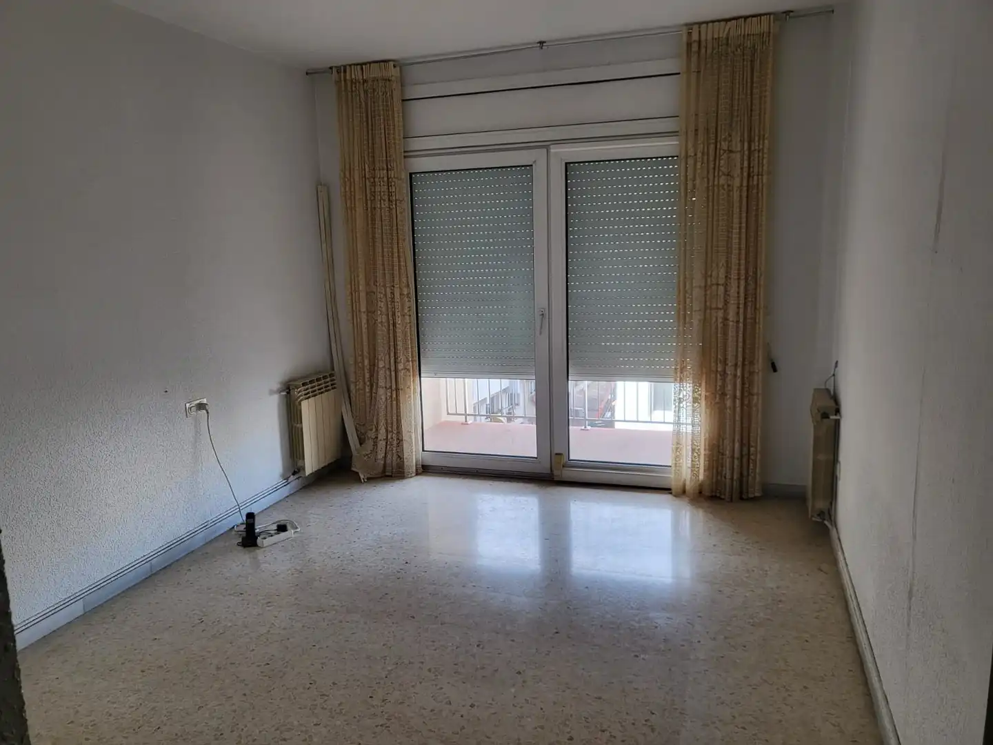 Sala d'estar de Pis en venda en Badalona amb Aire condicionat, Calefacció i Parquet