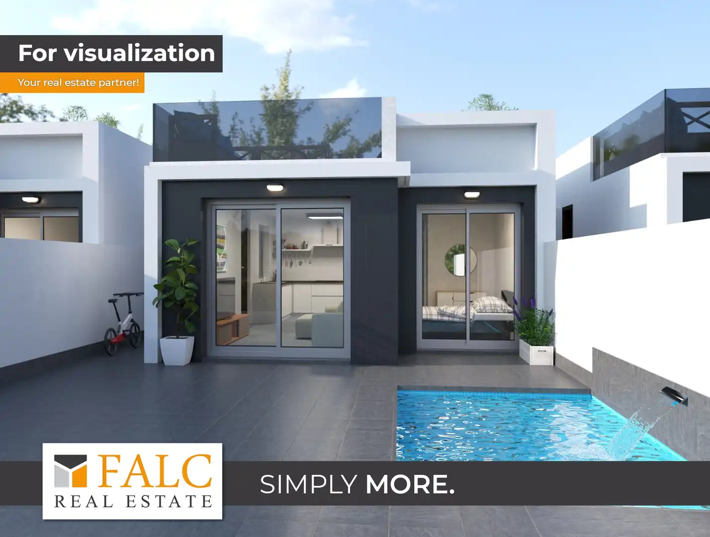 Haus mit Pool zum Verkauf in San Javier ciudad