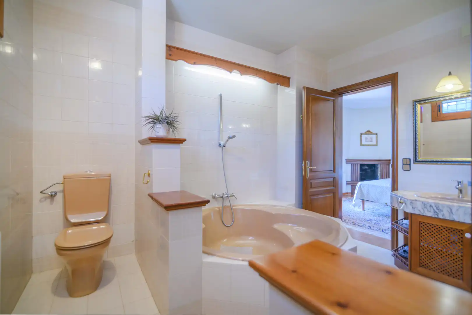 Bathroom of Houses for sale in Cabrils  with Air Conditioner, Heating and Private garden