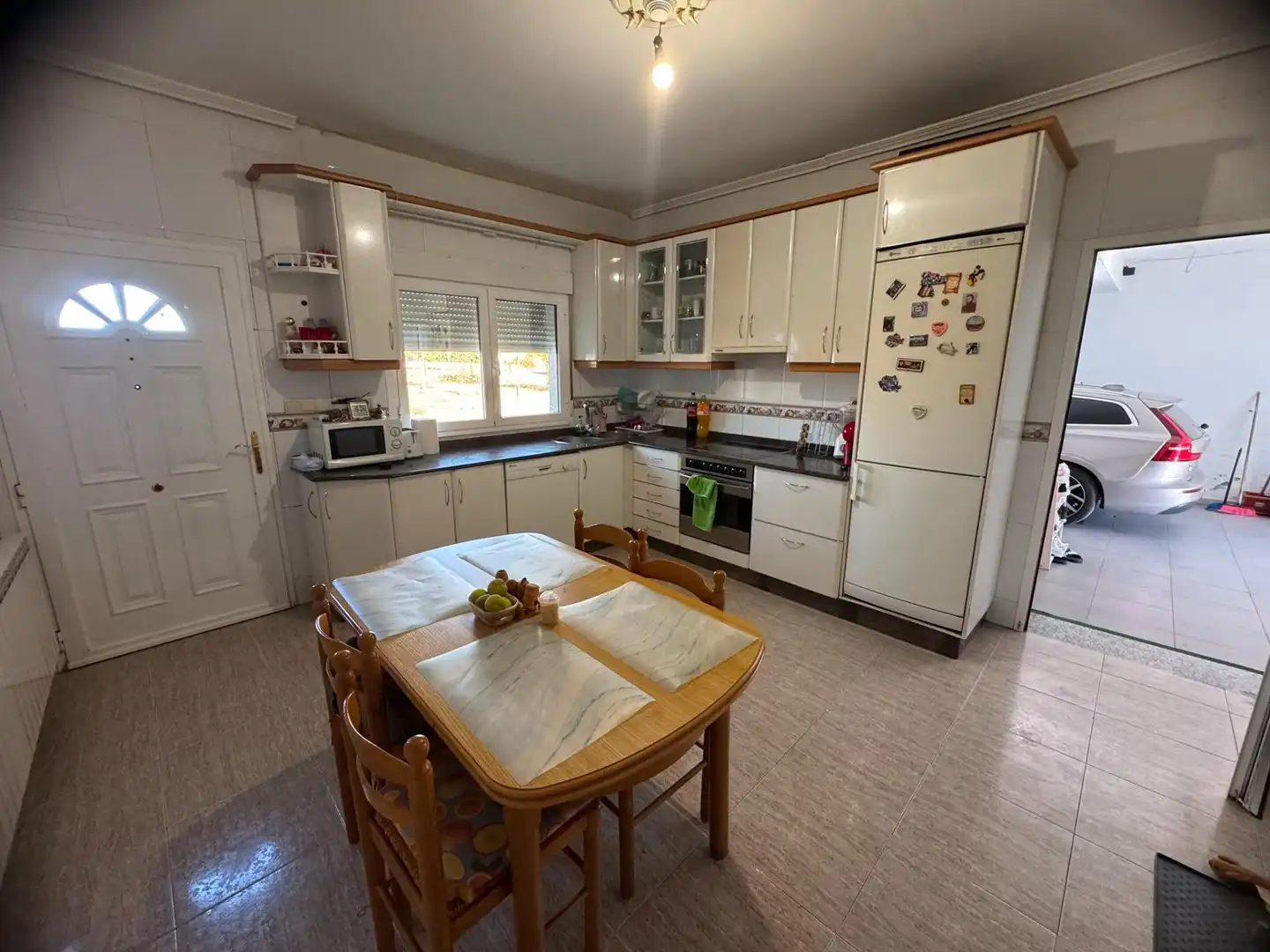 Kitchen of Detached homes for sale in Carracedelo  with Heating, Storage room and Furnished