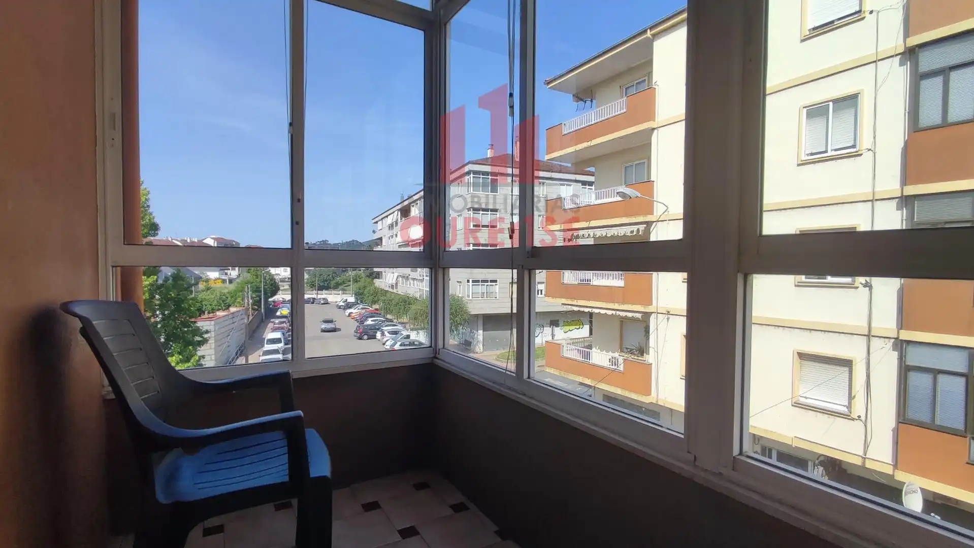 Exterior view of Flat for share in Ourense Capital   with Heating and Furnished