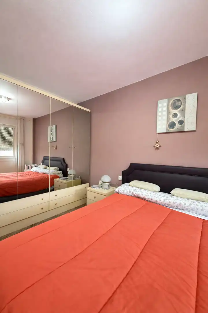 Bedroom of Flat for sale in Mollet del Vallès  with Heating, Furnished and Oven