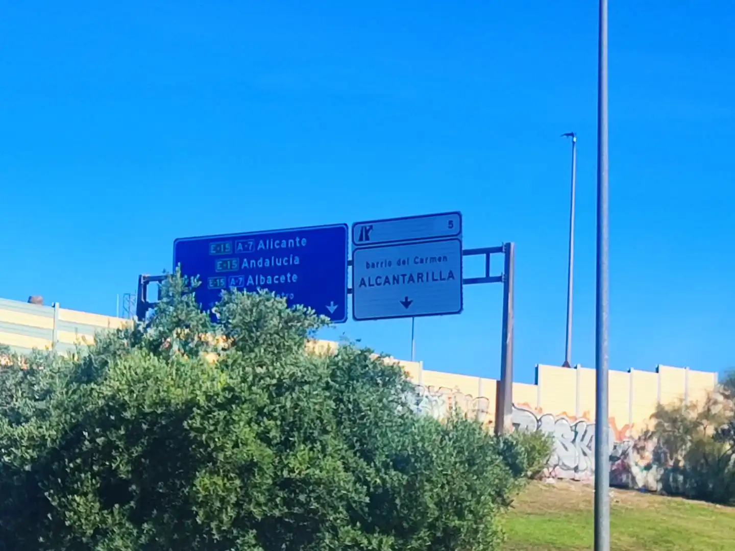 Vista exterior de Garatge en venda en Murcia