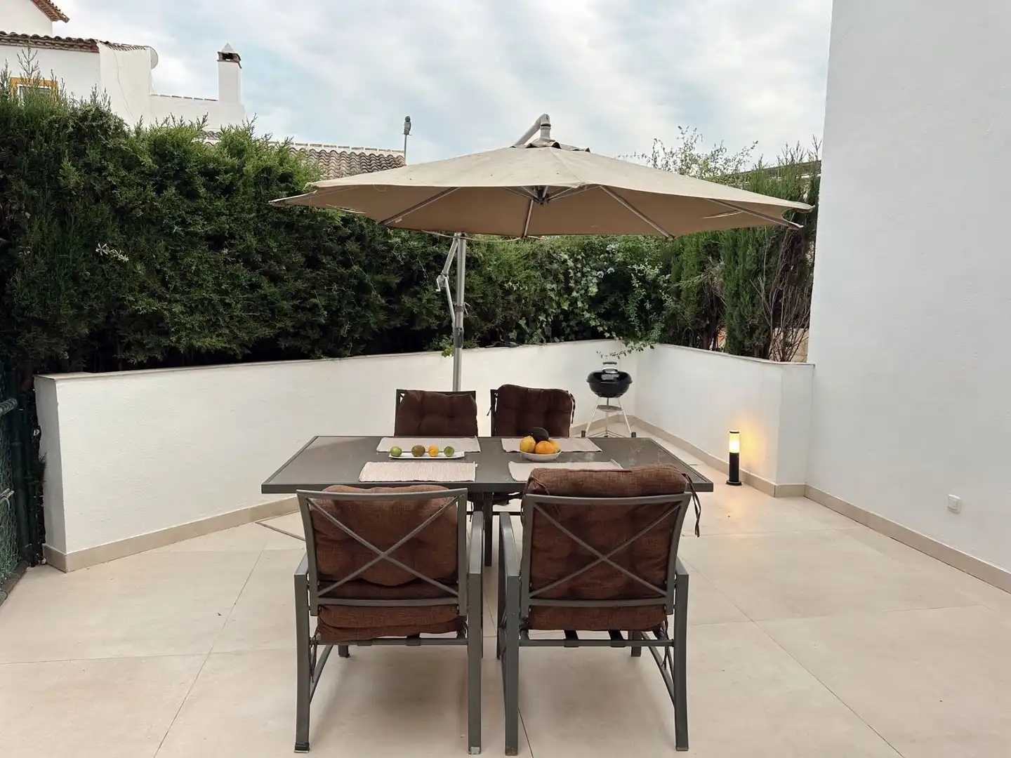 Terrassa de Apartament de lloguer en Marbella amb Aire condicionat, Calefacció i Moblat
