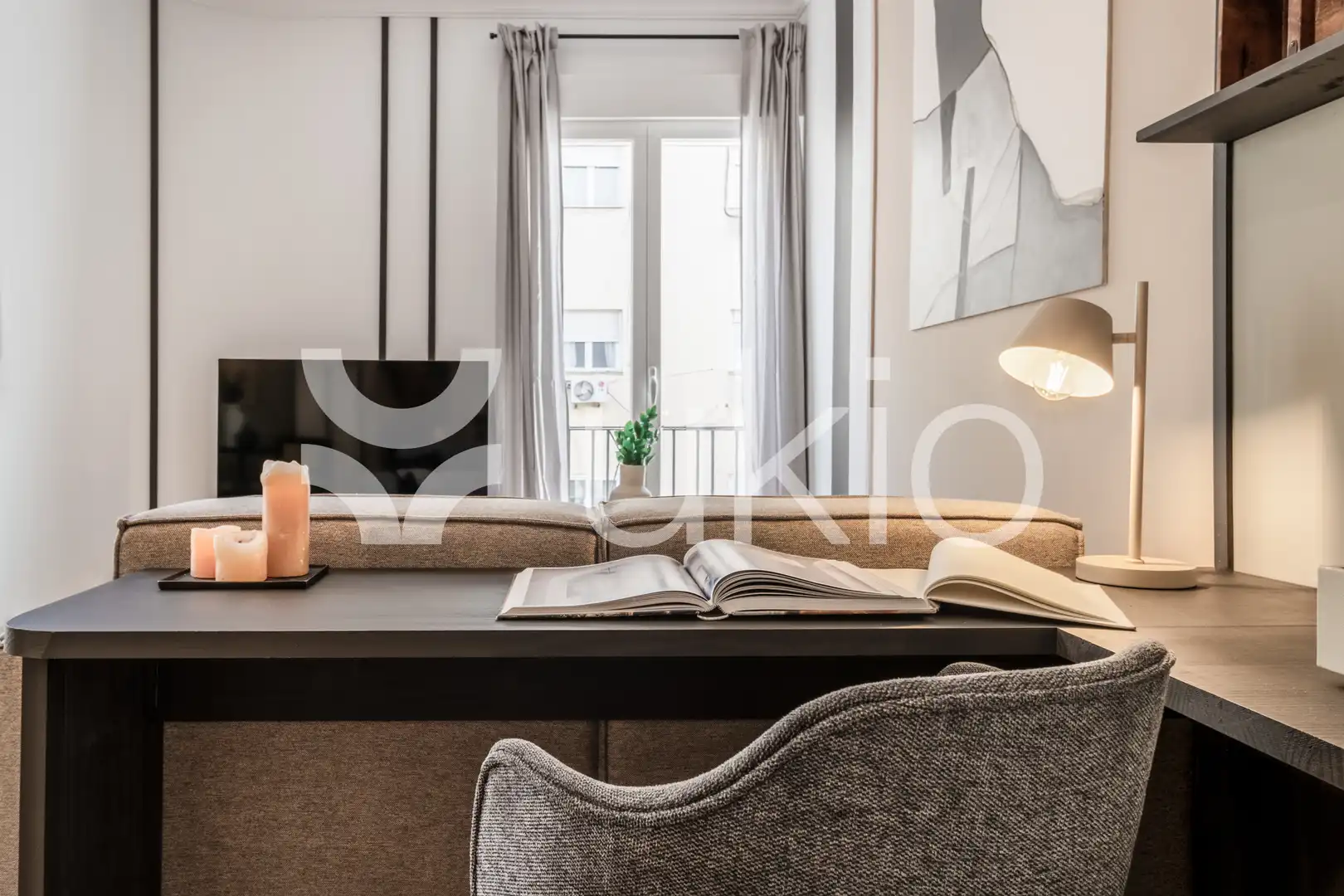 Wohnzimmer von Gebäude zur Miete in Madrid