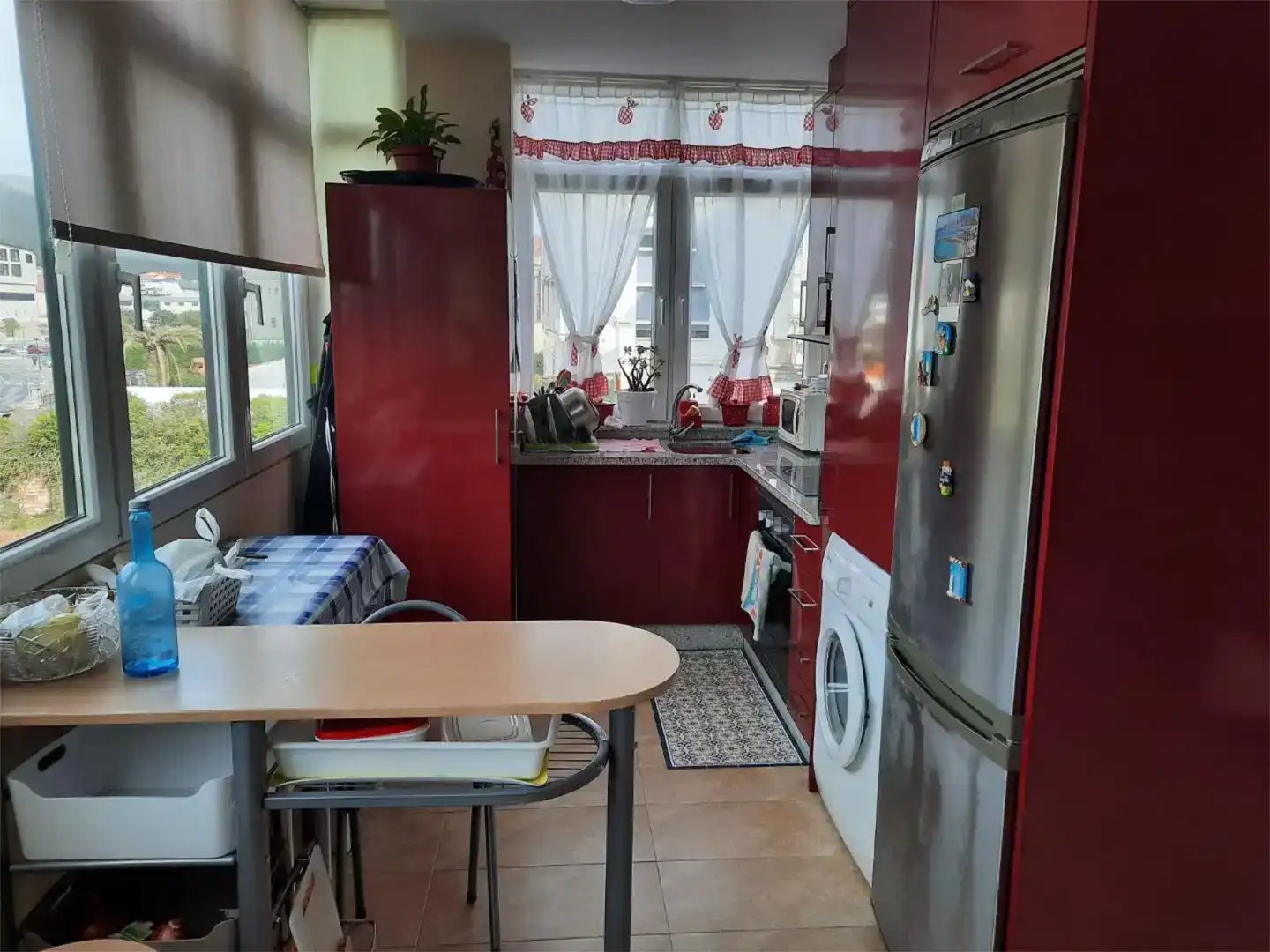 Cocina de Piso de alquiler en Cee con Amueblado