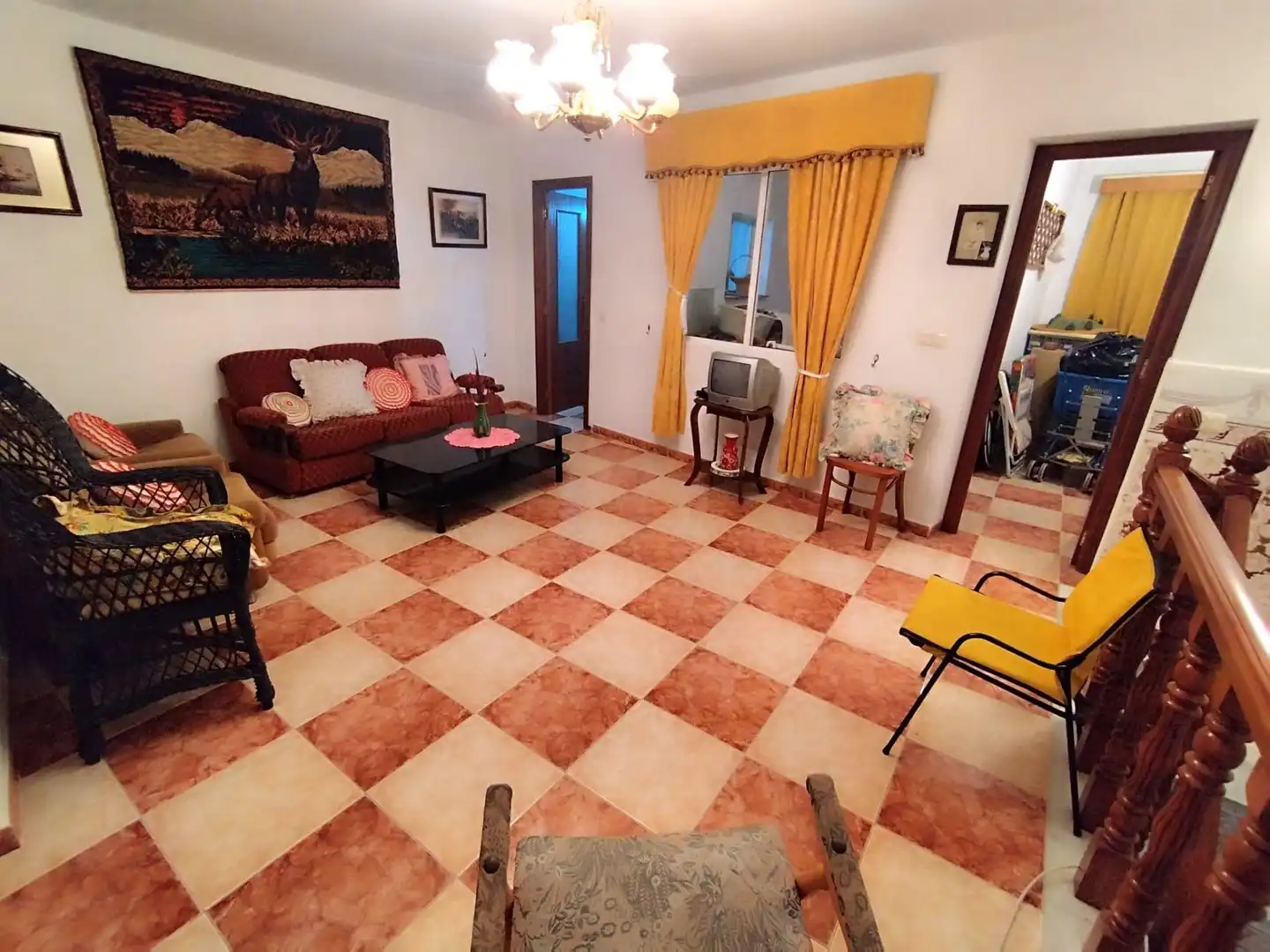 Sala de estar de Casa o chalet en venta en El Ronquillo