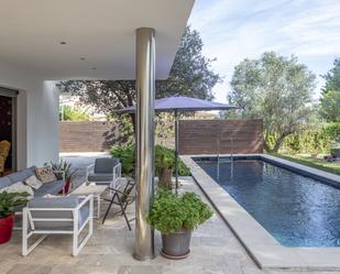 Piscina de Casa adosada en venda en Calvià amb Aire condicionat, Piscina i Moblat